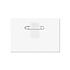 Badge holder Credit card format with clip - Matte anti-reflective