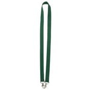 MeetingLinq Dark green wide lanyard with 2 hooks. 2 cm wide and 90 cm long