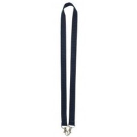 MeetingLinq Breites dunklelblaues (marine) Lanyard mit 2 Haken