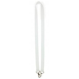 MeetingLinq Large cordon blanc avec 2 crochets