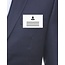 SALE - Badgehouder Creditcard formaat met clip - Mat ontspiegeld -  inside out