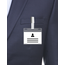 A7 Badge holder with 3 slots transparent / transparent bar including free paper from € 0.36 each