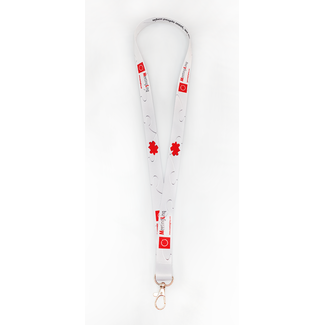 MeetingLinq Full-colour sublimation lanyard (also available in 100% recycled PET)