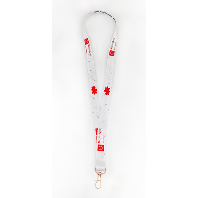 MeetingLinq Full Color sublimation lanyard in your own design