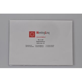 MeetingLinq Cubierta de registro A5