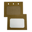 Porta badge sostenibile formato A7 | Cartone riciclato | Confezionato per 50