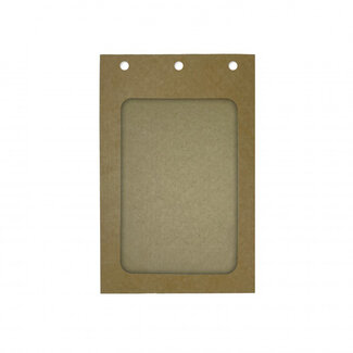 MeetingLinq Porte-badge durable format A6 | Carton recyclé | Emballé par 50