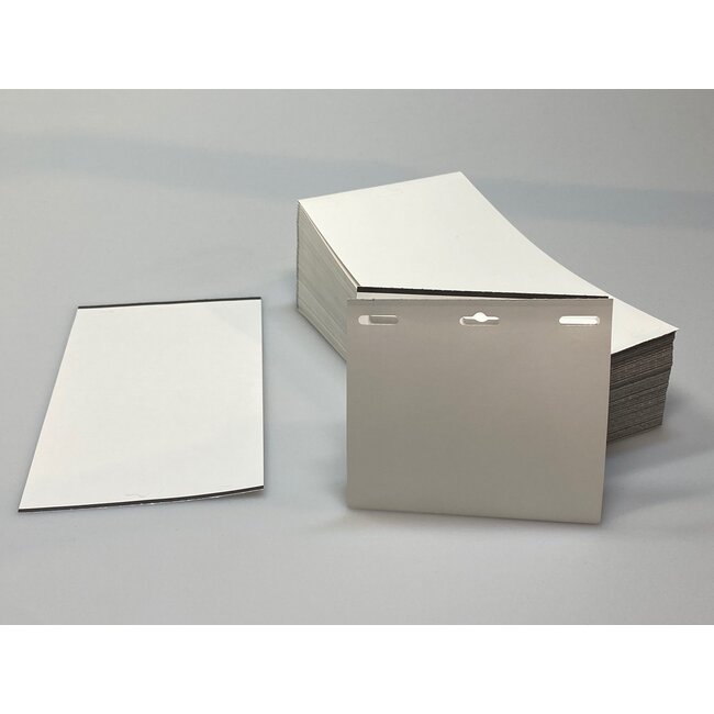Credencial térmica de gran formato, Doble.