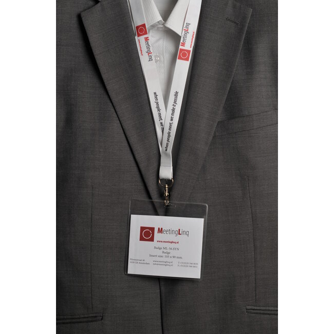 Porta badge - Dimensioni 115x113 mm