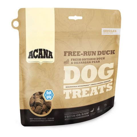 Acana Acana Grain Free Free-run Duck Freeze Dried Natural Dog Treats 35g