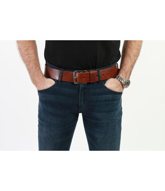 Get Well Jeans Riem Sabel 45mm Dark Brown