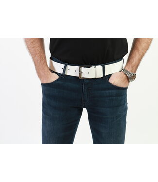 Get Well Jeans Riem Sabel 45mm White