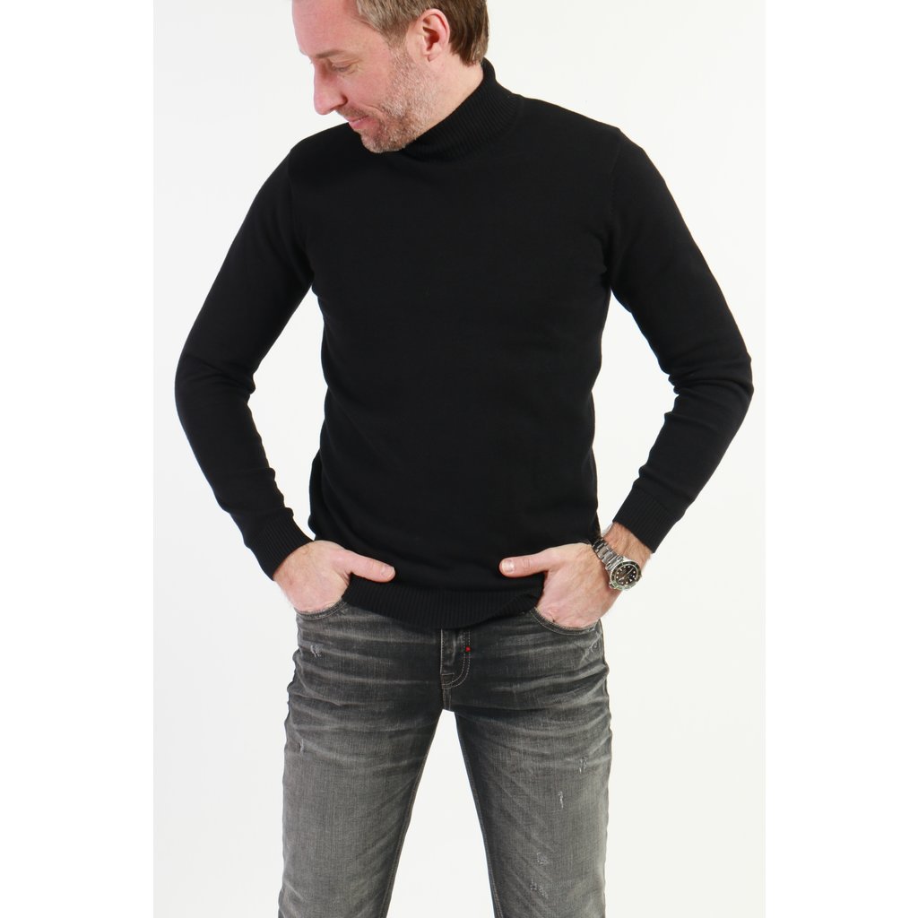 Cars Jeans Cars Jeans Tyrrel Turtle Neck Black