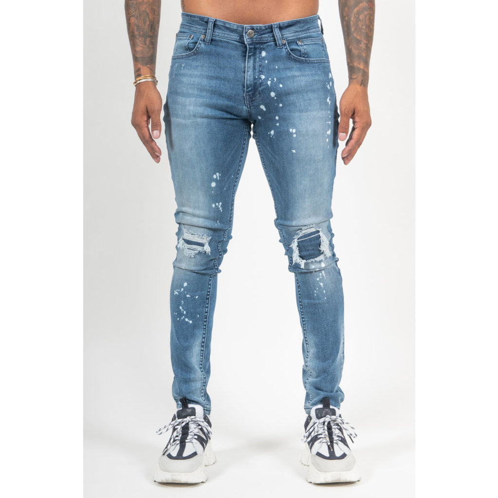 Malelions Malelions Ripped and Repaired Jeans