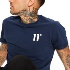11 Degrees 11 Degrees Core Muscle Fit T-shirt Navy