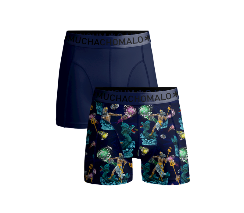 Muchachomalo POSBIKE1010–06 Men 2-pack shorts Biker Poseidon - Get Well  Jeans Den Haag
