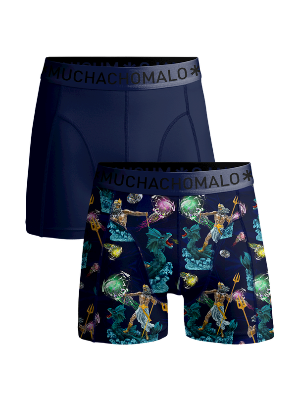 Muchachomalo POSBIKE1010–06 Men 2-pack shorts Biker Poseidon - Get Well  Jeans Den Haag