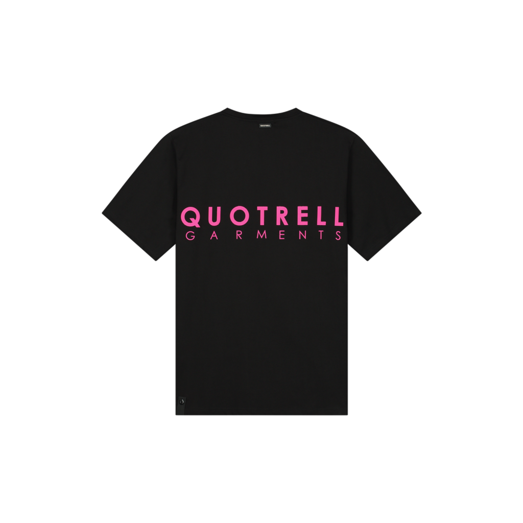 Quotrell Quotrell Fusa T-shirt Black/Fuchsia