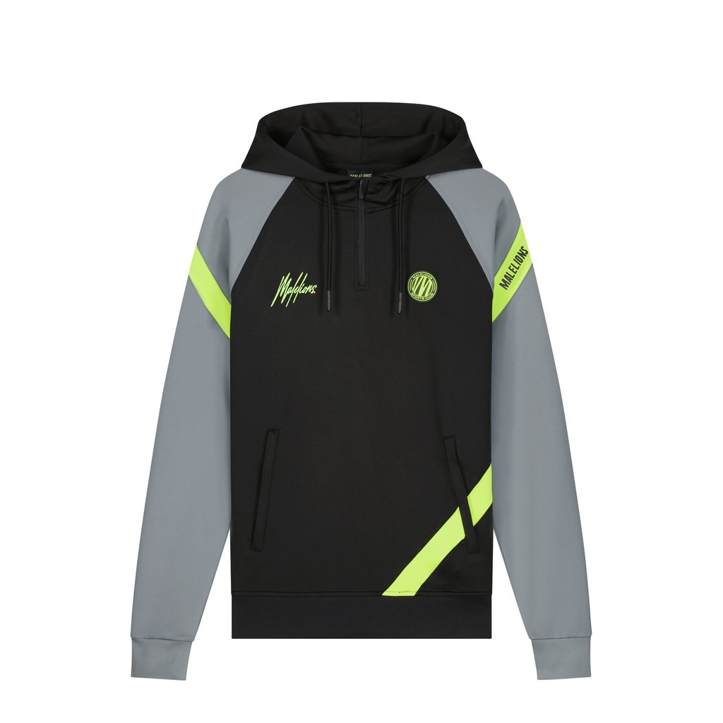 Malelions Malelions Sport Pre-Match Hoodie Black/ Grey