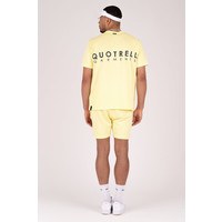 Quotrell Fusa T-shirt Lemon/Grey