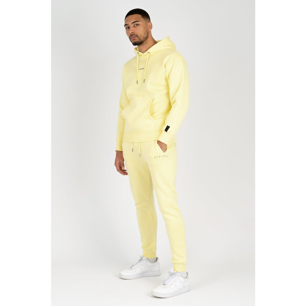 Quotrell Quotrell Fusa Hoodie Lemon/Grey