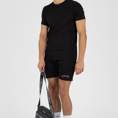 Quotrell Quotrell Wing T-shirt Black/Fuchsia