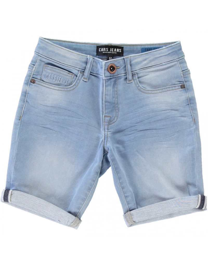 Cars Jeans Cars Jeans Seatle Short Den Bleached Used