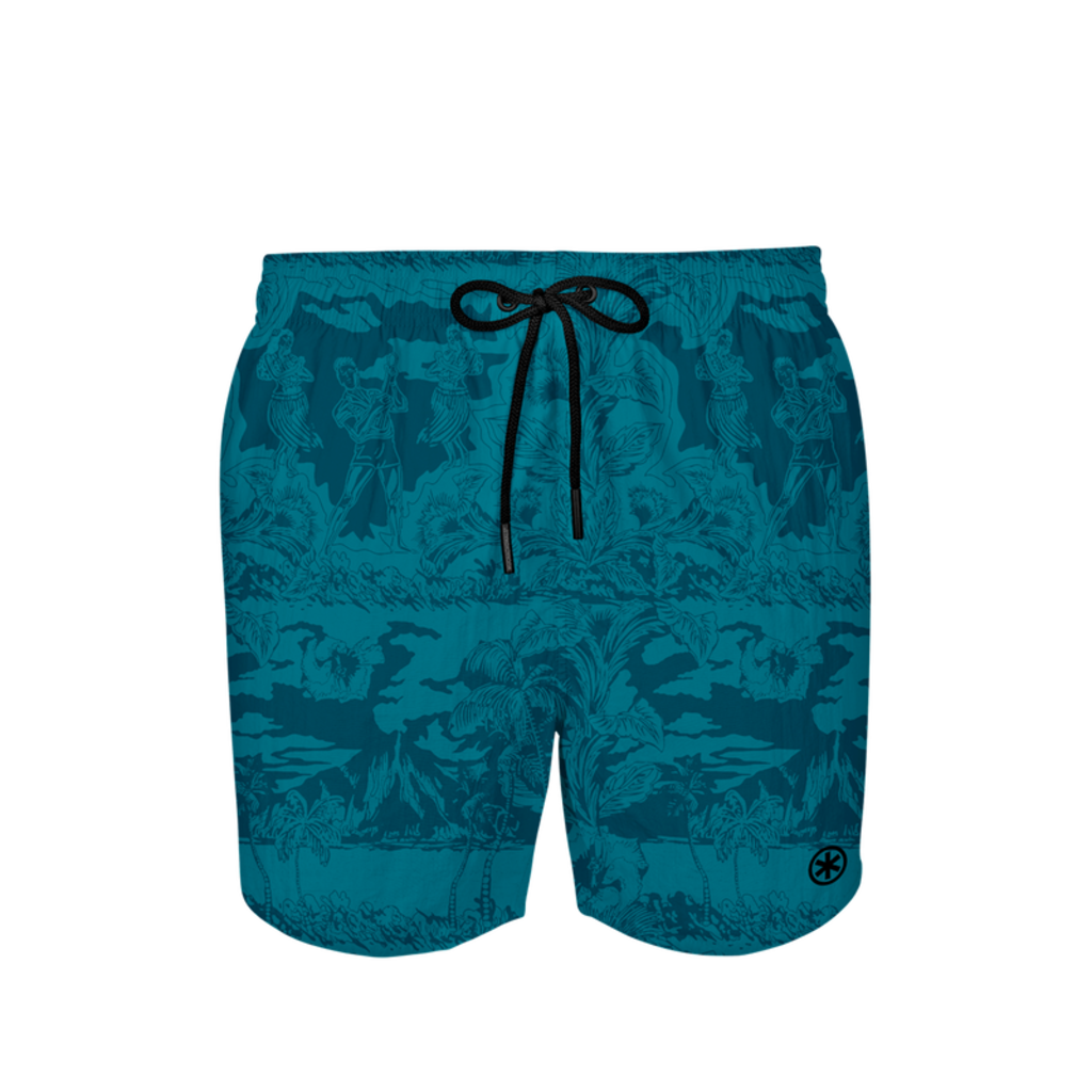 Muchachomalo Muchachomalo WATRC2062-04 Swimshort Water Reactive Blue