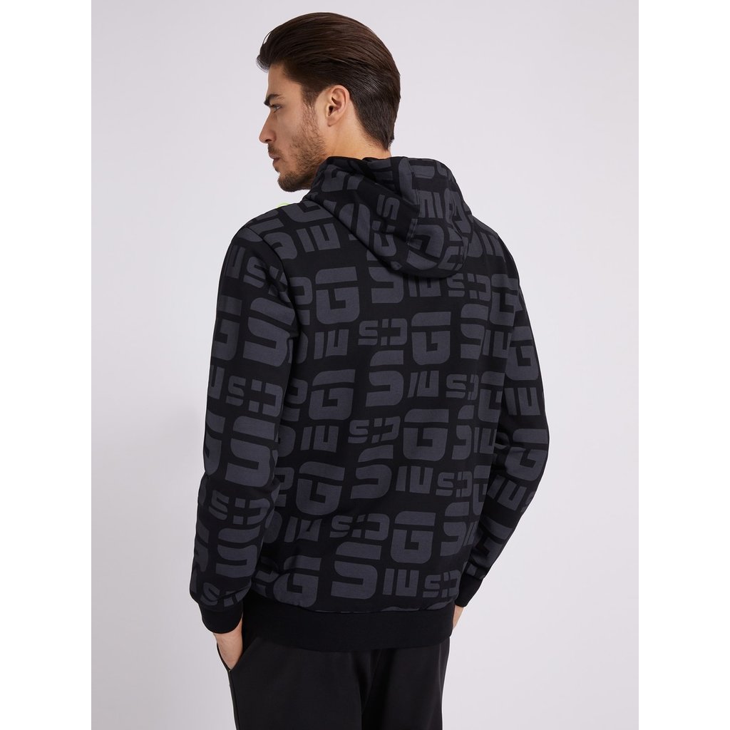 Guess Guess Z2YQ16K7ON1-JBLK GALEN HOODED SWEATSH