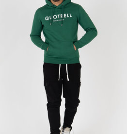 Quotrell Quotrell Basic Hoodie Petrol/White