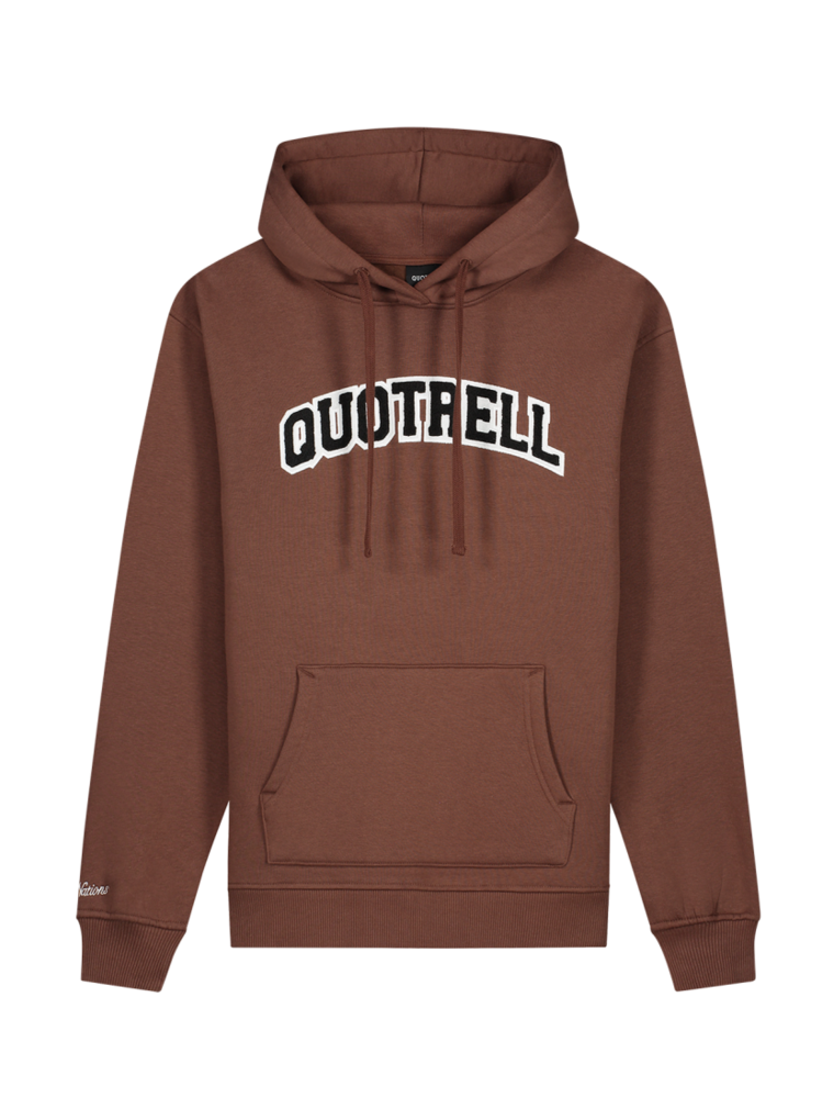 Quotrell Quotrell University Hoodie Brown/Black