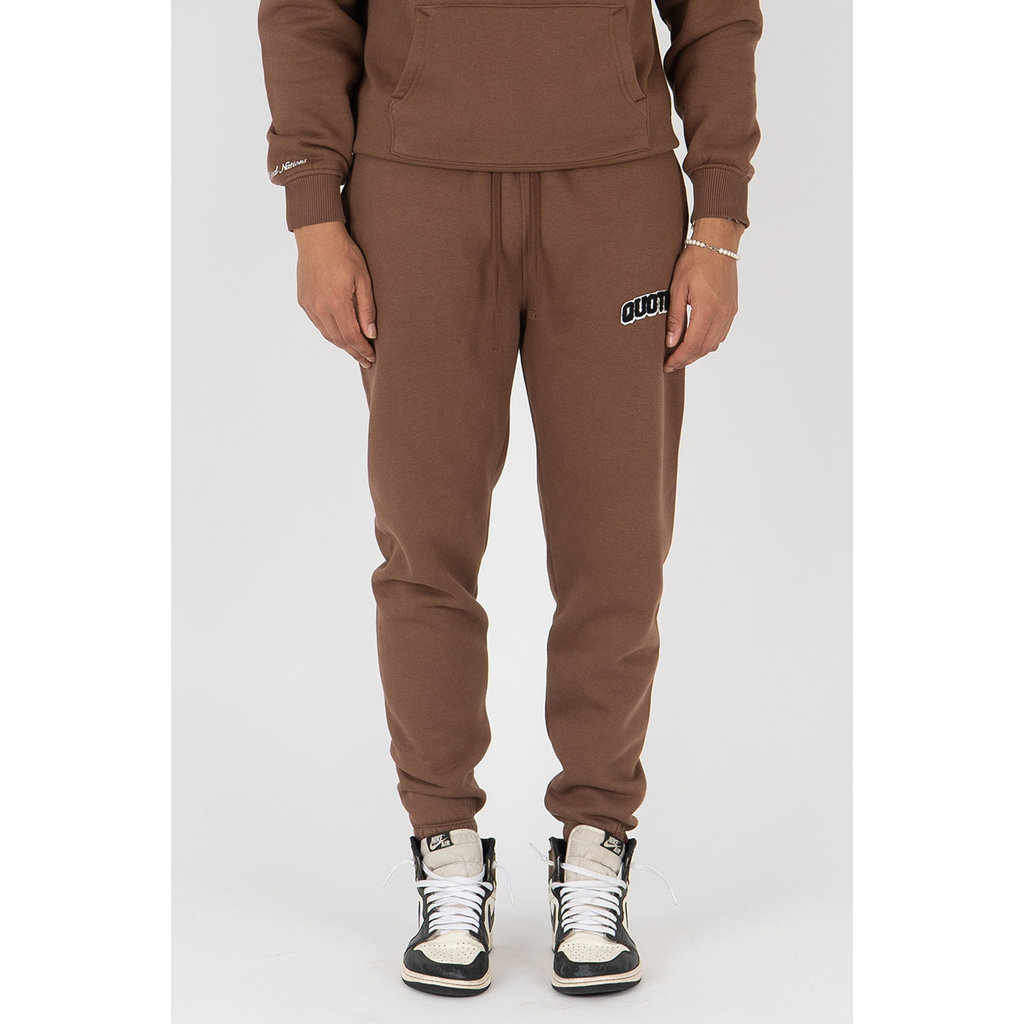 Quotrell Quotrell University Pants Brown/Black