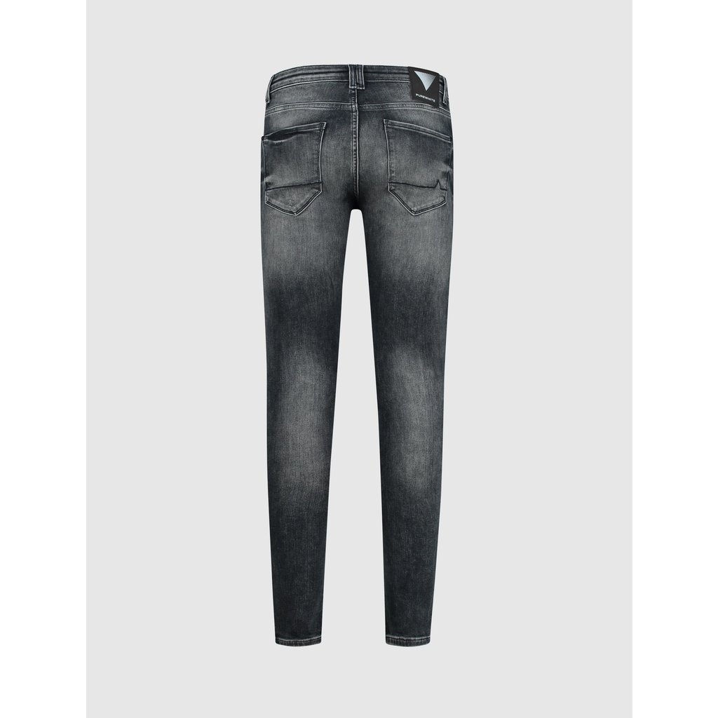 PurePath (by PureWhite) Purewhite The Dylan W0947 Denim Dark Grey Skinny Fit