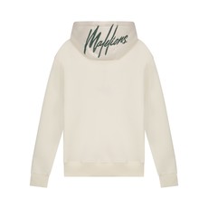 Malelions Malelions Men Signature Half Zip White/Dark Green