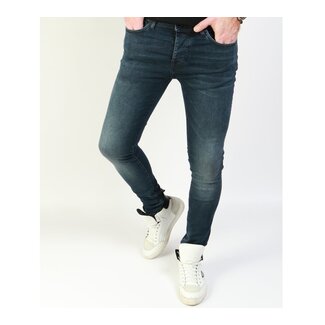 Cars Jeans 'Bates' Denim Blue Black - Slim Fit