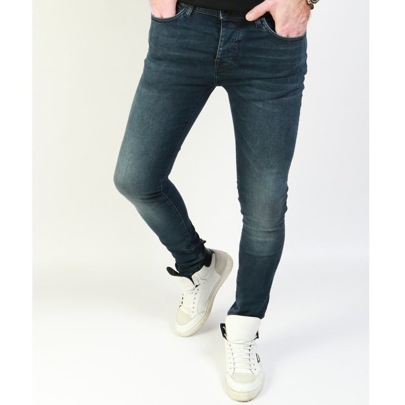 Cars Jeans Cars Jeans Bates Denim Blue Black - Slim Fit