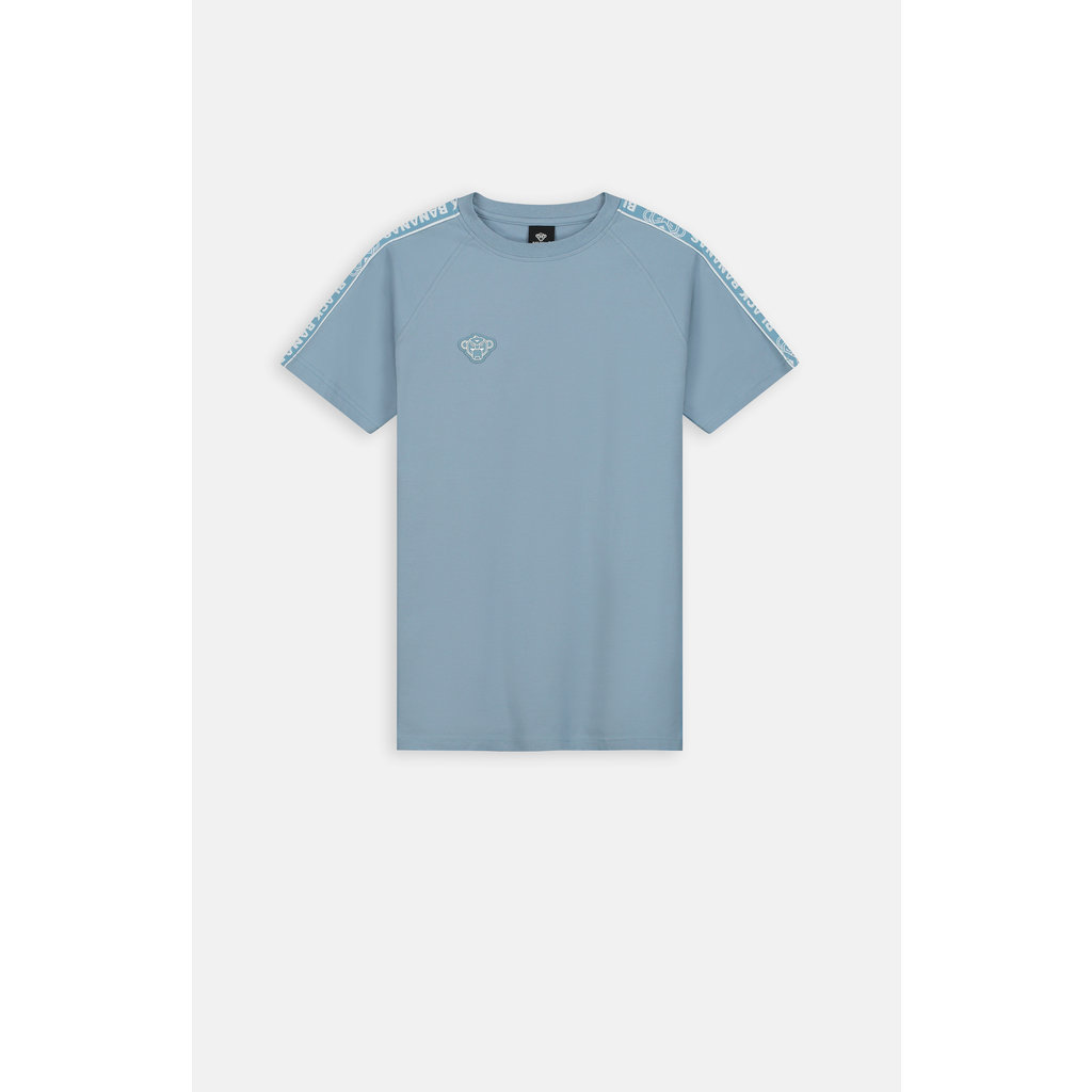 Black Bananas Black Bananas Taped Tee Light Blue