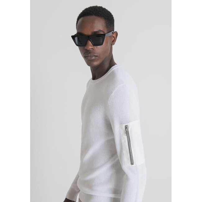 Antony Morato Antony Morato MMSW01343-YA200076 Sydney Sweater Cream