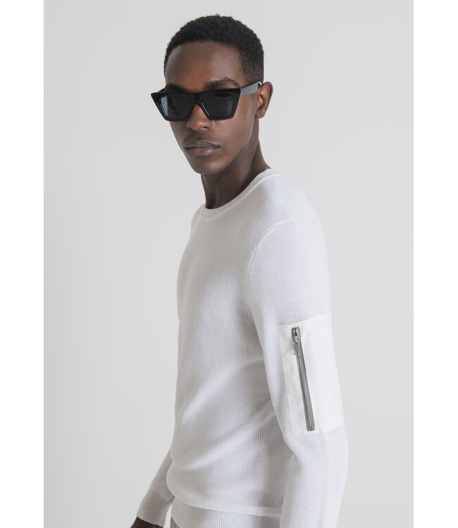 Antony Morato Antony Morato MMSW01343-YA200076 Sydney Sweater Cream