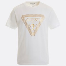 Guess Guess M3RI68 KBDK0 G011 BSC CHAIN LOGO TEE