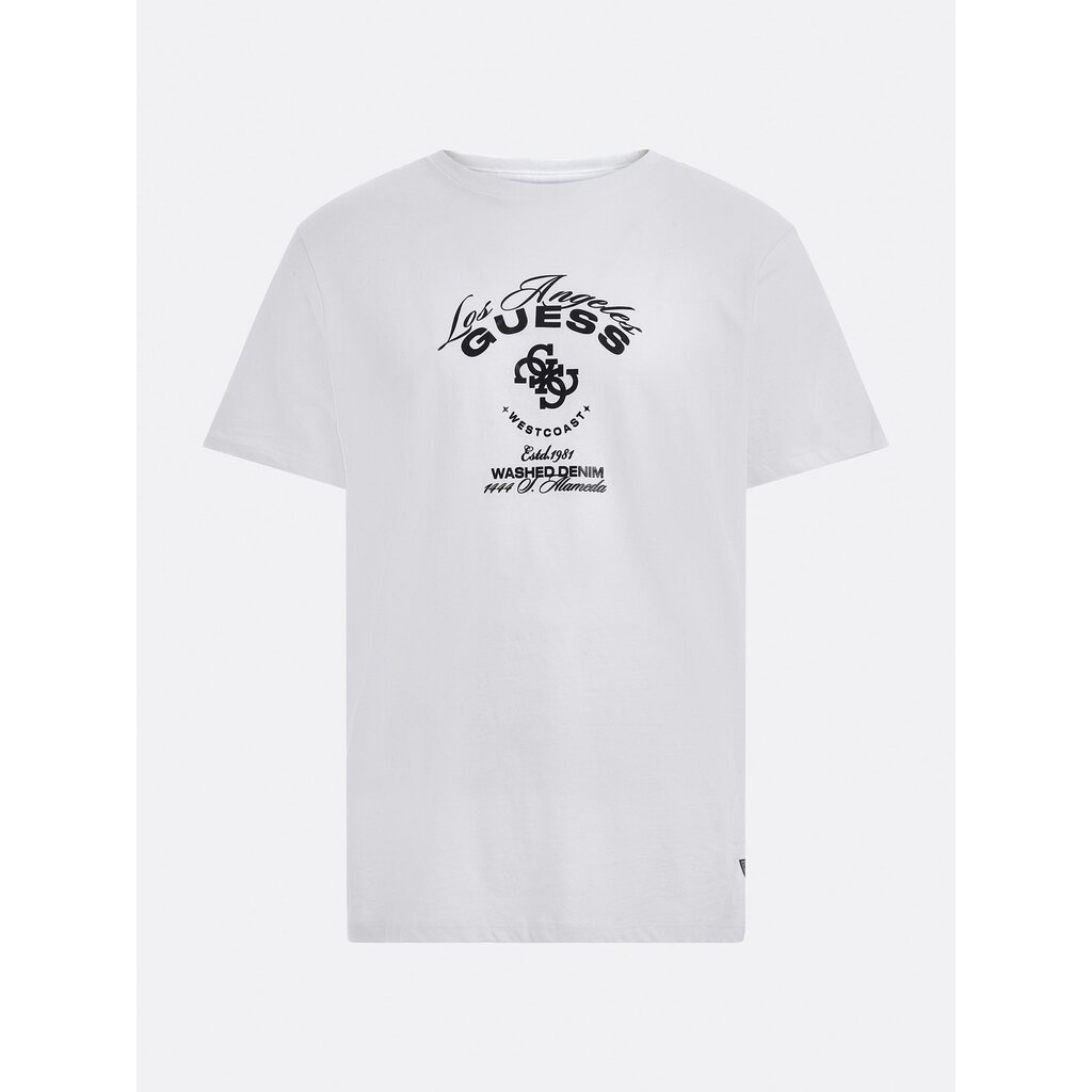 Guess Guess M3RI69 KBDK0 G011 BSC WESTCOAST LOGO TEE