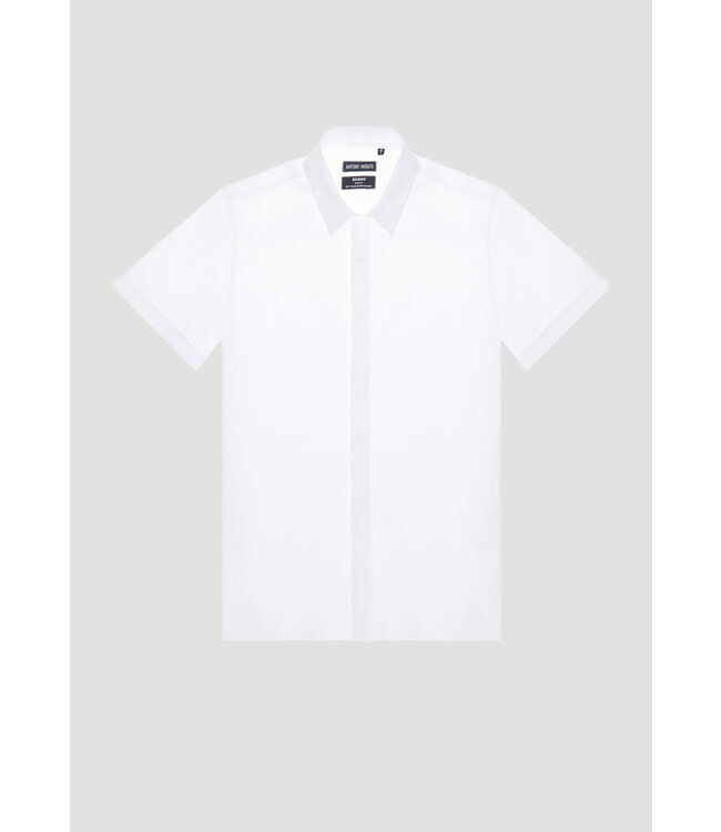 Antony Morato Antony Morato MMSS00181-FA400078 Bilbao Blouse White Slim Fit