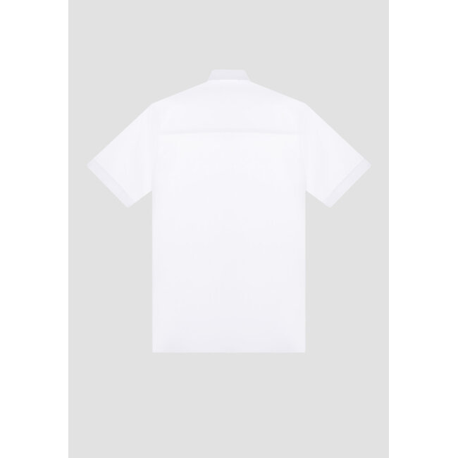 Antony Morato Antony Morato MMSS00181-FA400078 Bilbao Blouse White Slim Fit