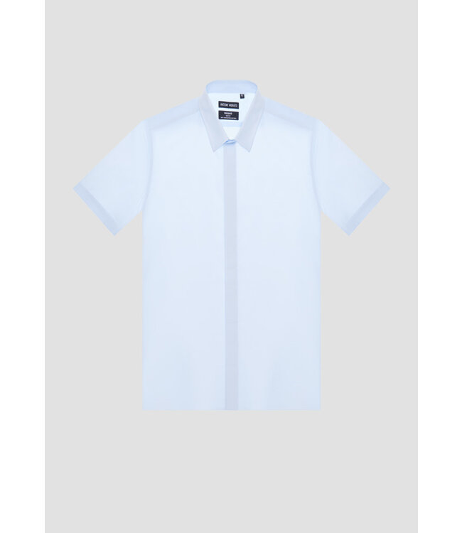 Antony Morato Antony Morato MMSS00181-FA400078 Bilbao Blouse Slim Fit Sky