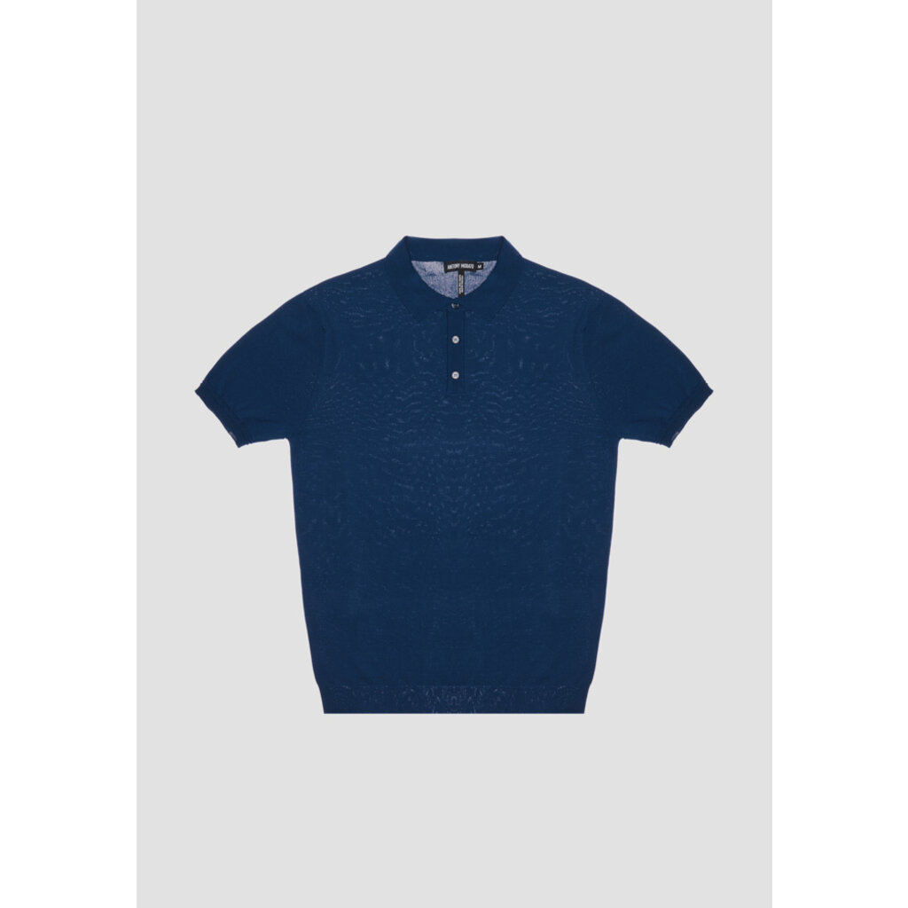 Antony Morato Antony Morato MMSW01356-YA500057 Polo Shirt Blue Ink