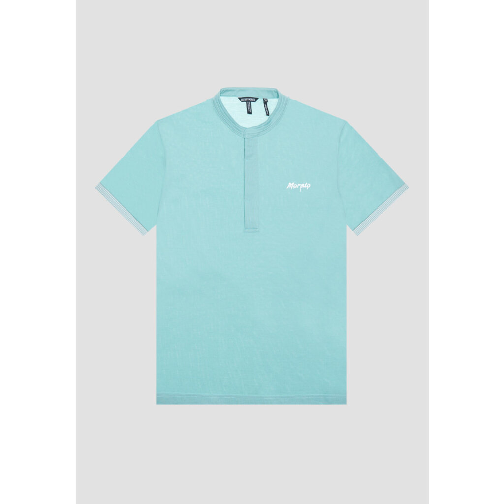 Antony Morato Antony Morato MMKS02253-FA100083 Pique T-Shirt Aquamarine