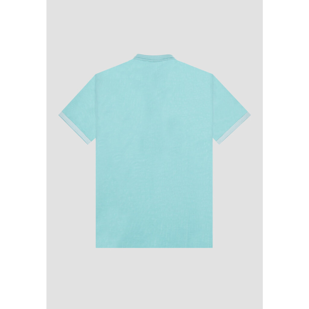 Antony Morato Antony Morato MMKS02253-FA100083 Pique T-Shirt Aquamarine