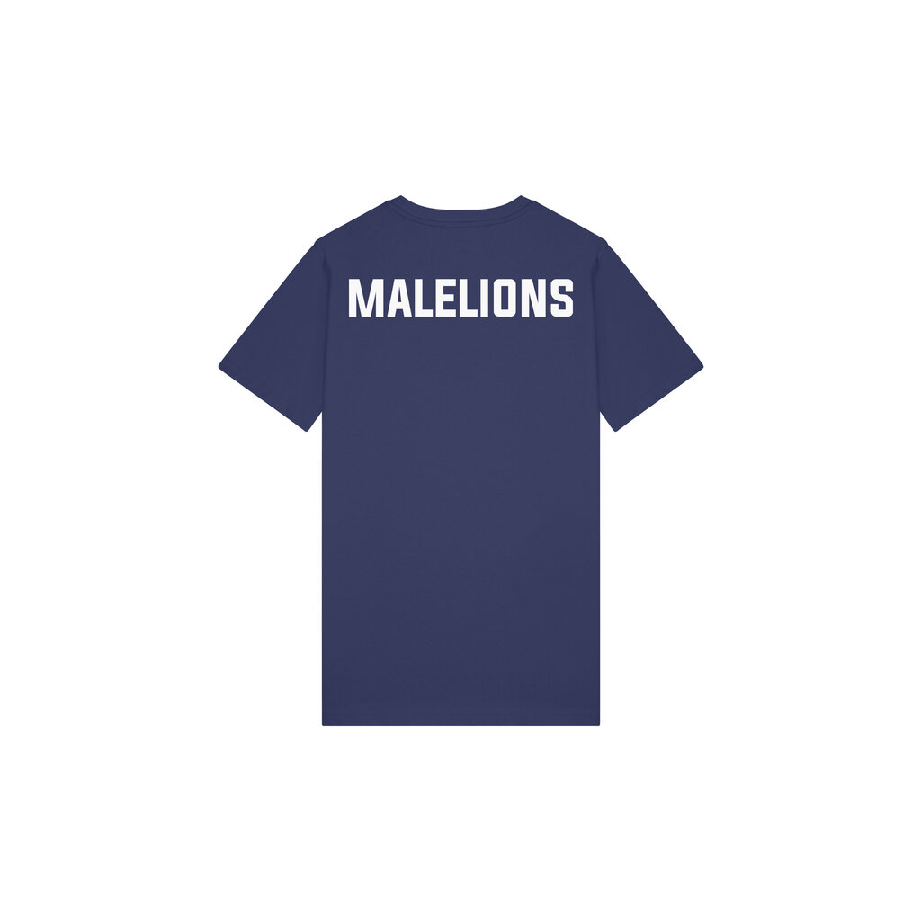 Malelions Malelions Men Logo T-Shirt Navy