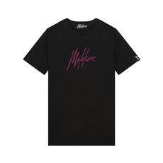 Malelions Malelions Men Essentials T-Shirt Black/Cherry