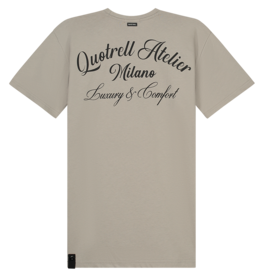 Quotrell Quotrell Atelier Milano T-Shirt Taupe/Black